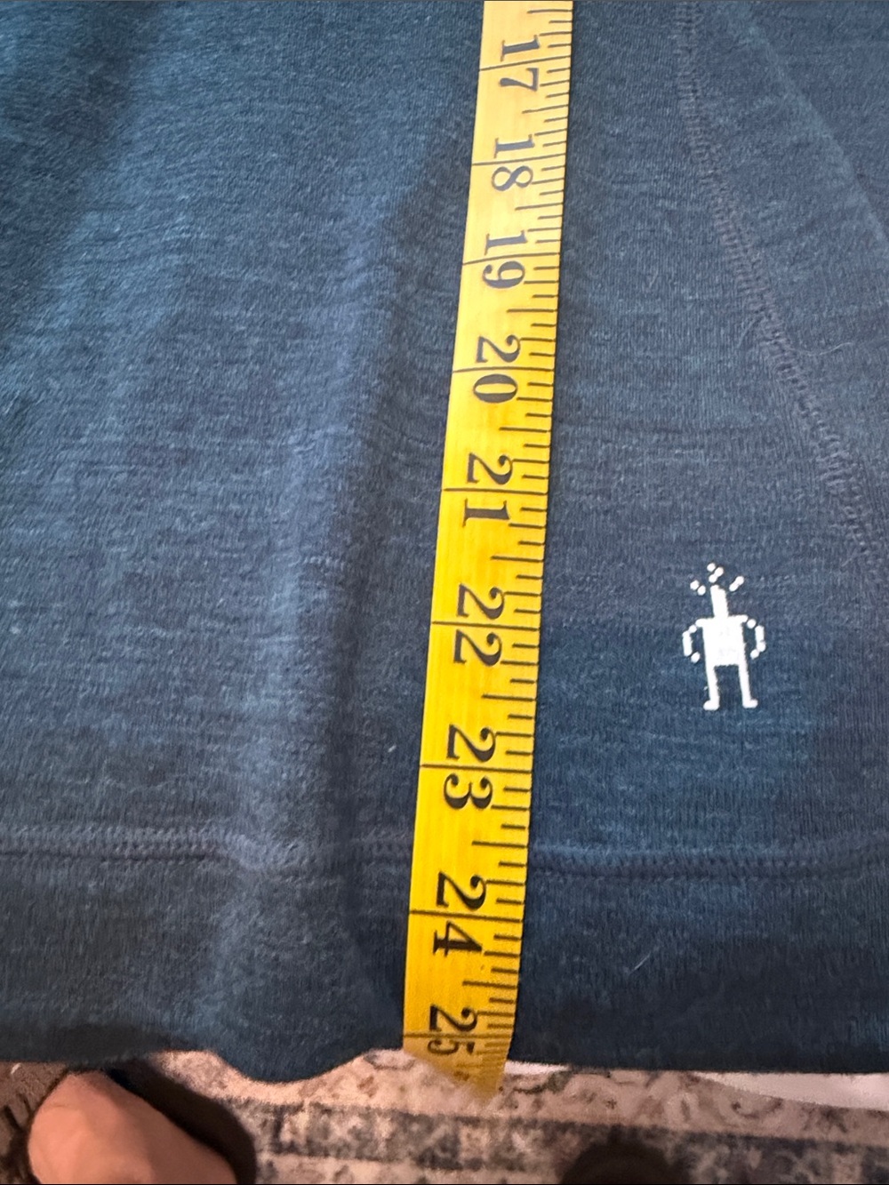 Smartwool Women's Merino 250 Base layer Pattern 1/4 Zip, Size M - Picture 7 of 10